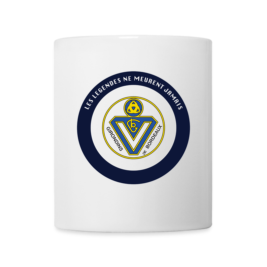 Mug blanc "les légendes ne meurent jamais - blanc