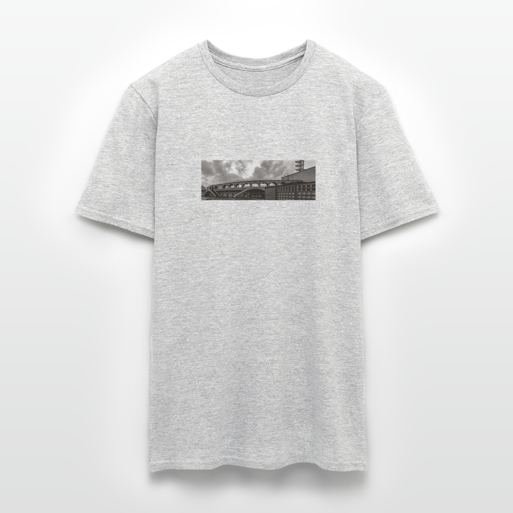 T shirt "Parc Lescure" virage sud - gris chiné
