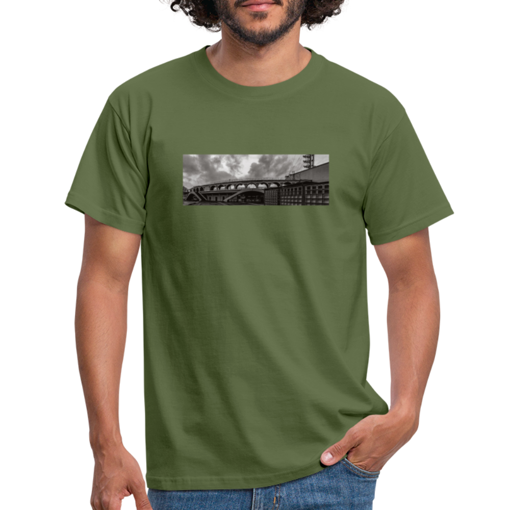 T shirt "Parc Lescure" virage sud - vert militaire