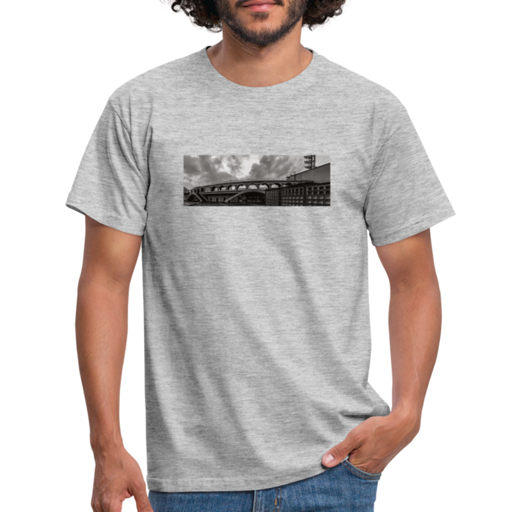 T shirt "Parc Lescure" virage sud - gris chiné